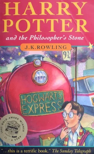Capa de Harry Potter e a Pedra Filosofal